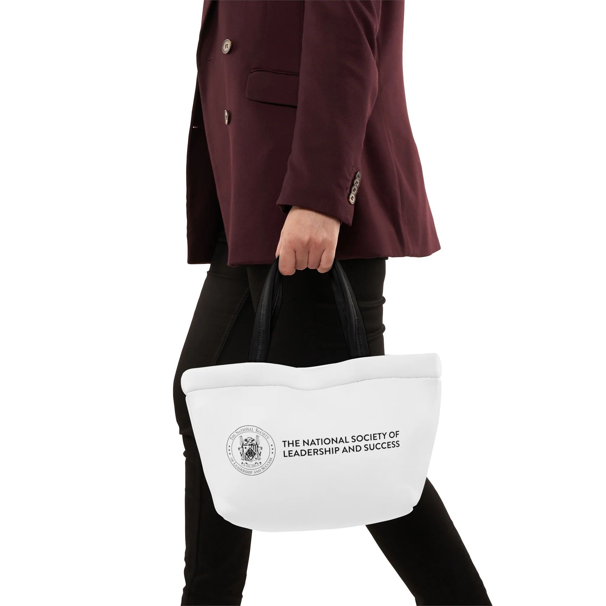 NSLS Lunch Bag with Magnetic Button Closure - Image 5